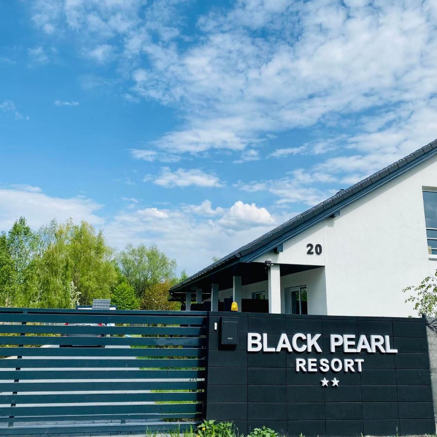 Domki Black Pearl Mielno Basen Sauna Jacuzzi Dış mekan fotoğraf