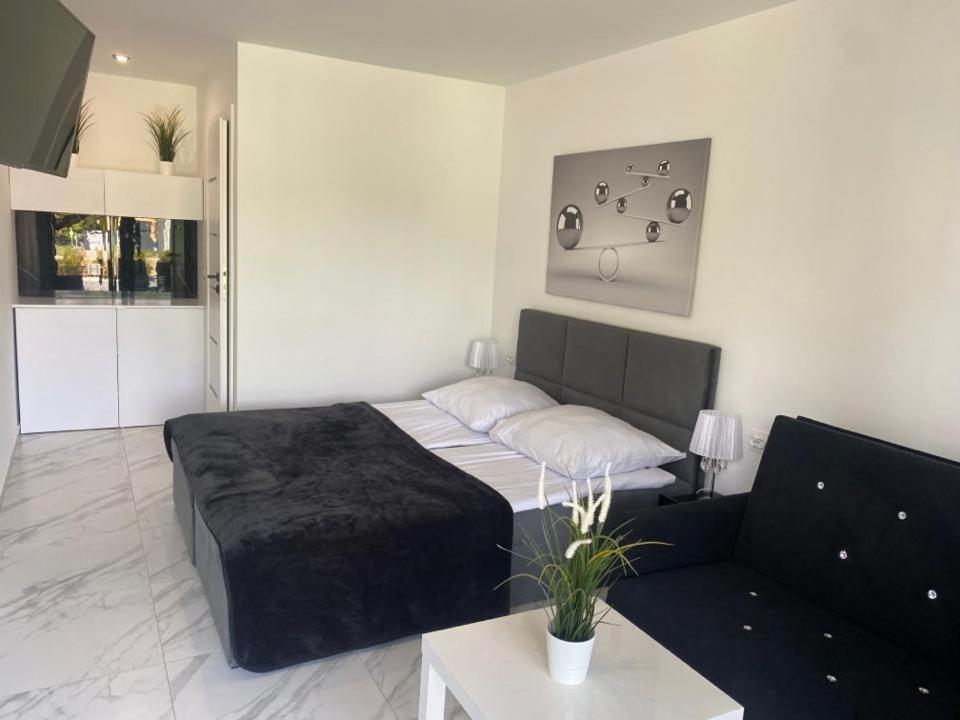 Domki Black Pearl Mielno Basen Sauna Jacuzzi Dış mekan fotoğraf