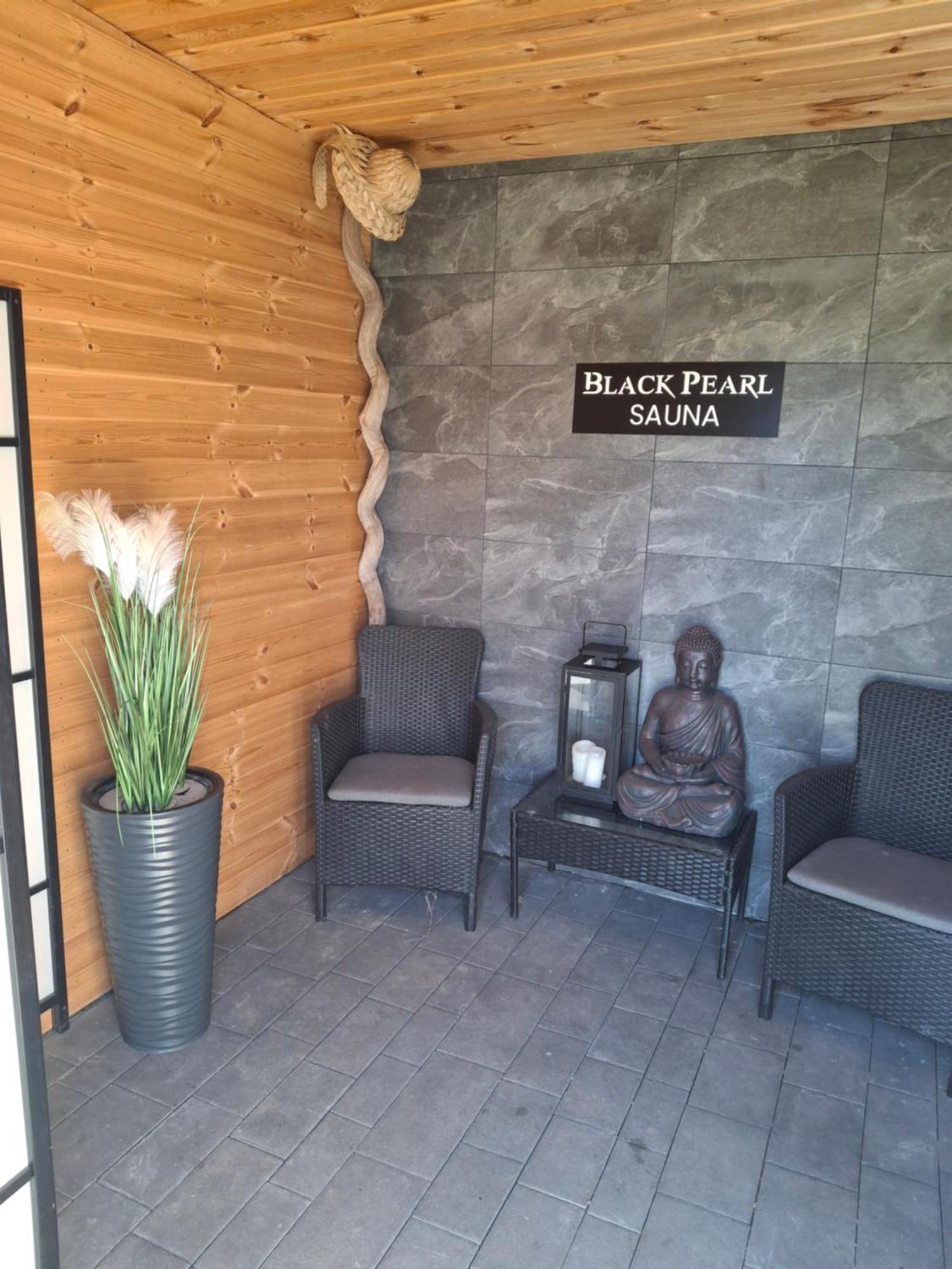 Domki Black Pearl Mielno Basen Sauna Jacuzzi Dış mekan fotoğraf